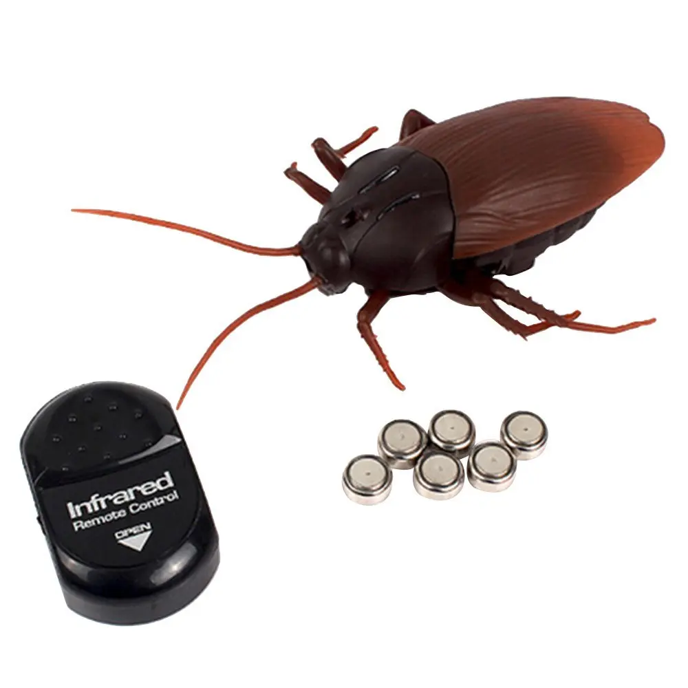 EBOYU RC Cockroach Remote Control Car Vehicle Animal Toys Electronic Realistic - £17.85 GBP