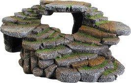 PENN-PLAX Reptology Shale Scape Step Ledge and Cave Hideout Decorative Resin for - £23.33 GBP