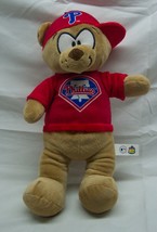 Philadelphia Phillies Mlb Baseball Soft Teddy Bear 15&quot; Plush Stuffed Animal Toy - £14.41 GBP