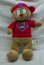 Philadelphia Phillies Mlb Baseball Soft Teddy Bear 15&quot; Plush Stuffed Animal Toy - £14.67 GBP