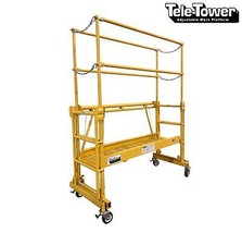 TELE-TOWER® ADJUSTABLE WORK PLATFORM MODEL 1101-610 1000 LBS 7&#39; 6&#39;X19&quot; D... - $39,497.82 MXN