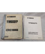 Yamaha YFM660FP Service Manual LIT 1161-15-01, w/ FS Supplemental Manual... - $19.75