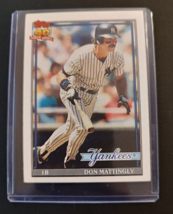 Don Mattingly - 1991 Topps 40 Years of Baseball Card - #100 - £3.19 GBP