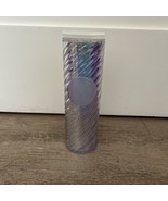 Starbucks Coffee Pearl White Iridescent Swirl Hot and Cold Tumbler 16oz ... - $12.00