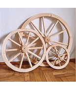 Wood wheel | wagon wheel | wood chandelier | garden decor | garden  - €30,87 EUR+