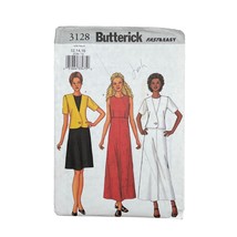 Butterick Sewing Pattern 3128 Jacket Dress Misses Size 12-16 - $8.99