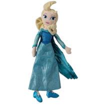 Disney Frozen Princess Elsa Sparkly Shimmering Plush Stuffed Animal 19&quot; - £15.50 GBP
