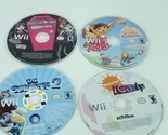 Nintendo Wii Games Lot of 4 Bundle I Carly Smurfs 2 Dora Monster High - $22.76