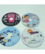 Nintendo Wii Games Lot of 4 Bundle I Carly Smurfs 2 Dora Monster High - £18.03 GBP
