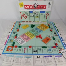SPECIAL 1999 Monopoly Game 11 Tokens Money Bag plus Original Complete Game - $24.19