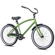 Kent 8068192 24 in. Mens Shogun Belmar Cruiser Bicycle, Green - £217.52 GBP