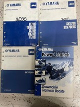 2000 2001 2002 Yamaha Snowmobile VX700E SX700F MM700F Service Shop Manual Set - $119.99