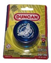 Duncan Butterfly Yo Yo Genuine Original See Thru Transparent Blue 3124BU - $7.70