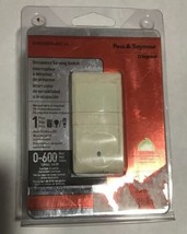 Leggrand Pass &amp; Seymour RW600ULACCV4 Wall Occupancy Sensor Two Wire 0-600 Watt - $19.59