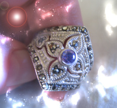 Haunted Antique Ring Language Of The Gods Golden Royal Collection Magick - £217.00 GBP