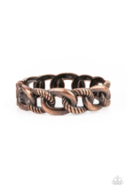 Paparazzi Bold Move Copper Bracelet - New - £3.60 GBP