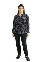 Women Blouse Inc International Concepts Women&#39;s Printed Button Top Size ... - $13.85