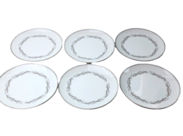 Vintage Mid-Century Noritake China &quot;ALMONT&quot; Set/6 Bread Plates Retired 1966 - £26.09 GBP