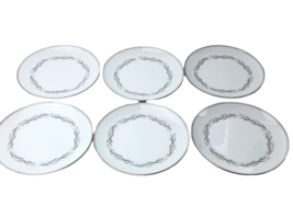 Vintage Mid-Century Noritake China &quot;ALMONT&quot; Set/6 Bread Plates Retired 1966 - £26.38 GBP