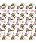 24x30&quot; Pink Floral Roll Gift Wrapping Paper, Pre-cut Sheets, Made in USA - €9,32 EUR