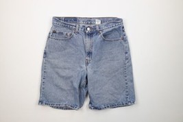 Vintage Y2K Levis 550 Mens 33 Distressed Relaxed Fit Denim Jean Shorts Jorts - £46.70 GBP