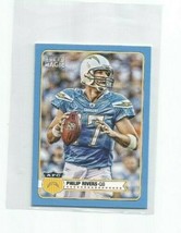 Philip Rivers (San Diego Chargers) 2012 Topps Magic Blue Mini Parallel Card #81 - £7.40 GBP