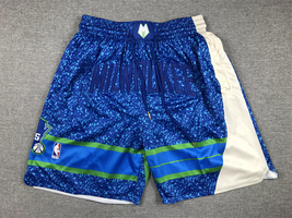 Milwaukee Bucks Blue City Edition Classic Mesh Pockets Shorts - Shorts - $30.99+