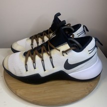 Nike Hypershift Zoom Mens Size 11 Basketball Shoes 844387-100 Black White - $39.59