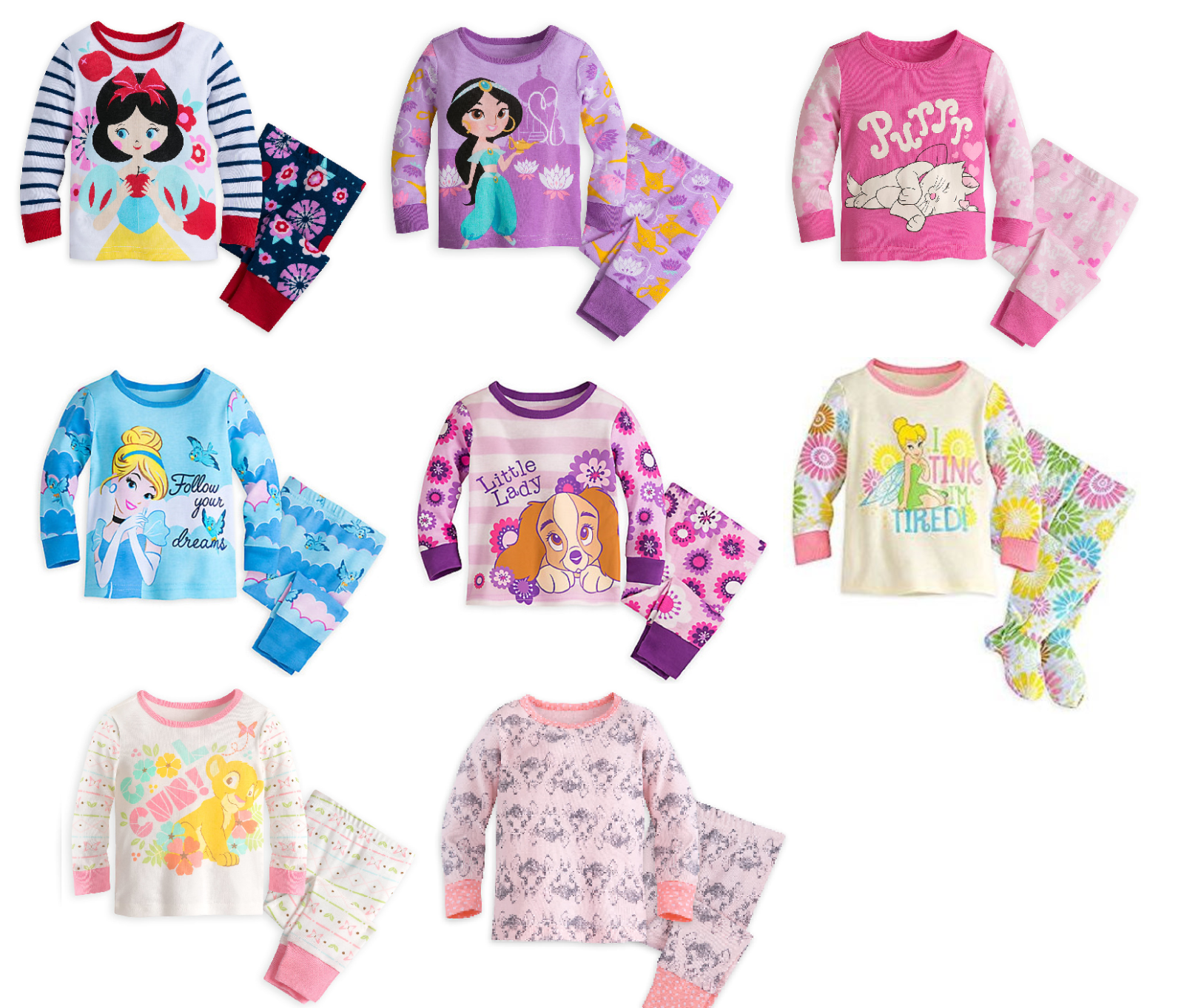 Disney Store PJ Pals for Baby Pajamas  - $39.95