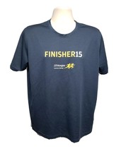2015 JP Morgan Finisher Adult Medium Gray Jersey - $333.61 MXN