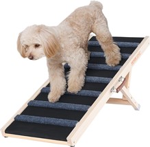 Dog Ramp, Folding Pet Ramp For Bed, Adjustable Dog Ramp For Small, Large... - £41.69 GBP