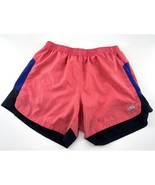 Adidas Youth Girls Shorts Extra Large 16 Pink Black Running Jersey Kidcore - $8.00 CAD