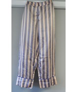 Adore Me Women&#39;s Pajama Bottoms Lounge Sleep Wear RE-119 Beige Purple Si... - £7.47 GBP