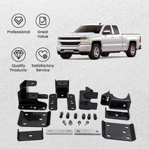 5-6&quot; Axle Lowering Flip Kit For Chevy Silverado 1500 07-20 Leaf Spring Hangers - £52.94 GBP