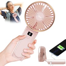 Portable Handheld Fan, Neck Fan, Mini Desk Fan, Multi-Function Fan, 4000Mah Ultr - £28.06 GBP