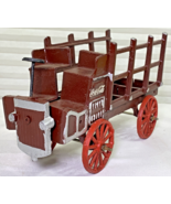 VINTAGE COCA-COLA CAST IRON DELIVERY TRUCKRed 12ni HEAVY - $68.05 CAD