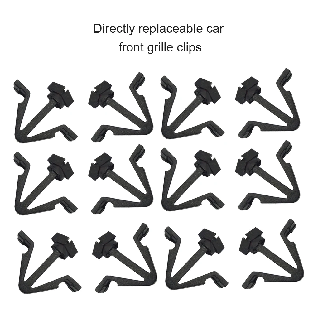 100 Pcs/Set Car Front Grille Clip Upgrading Repairing Replaceable Automobile C - £8.80 GBP