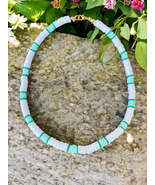 Teal Handmade Necklace - $8.99