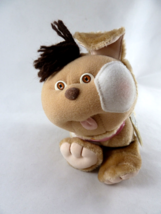 Vintage 1986 Cabbage Patch Kids Pets Tan Dog with White Patch Stuffed Plush 6.5" - £13.15 GBP