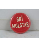 Vintage Beer Pin - Ski Molstar - Celluloid Pin  - £11.28 GBP