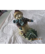 Snowmen and a Leaning Tree Figure Decorating for Christmas - $34.26 CAD