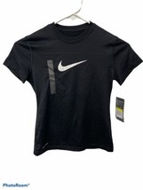 New Nike Big Girls Dry Legend Training Dri-FIT Crew Neck Size S T - £19.29 GBP