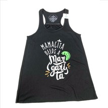 Jane Marie Black Women&#39;s Tank Top Mamacita Needs a Margarita Size Small - $19.79