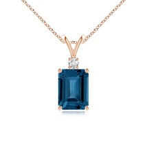 Authenticity Guarantee

1.99 Ct London Blue Topaz Emerald Cut Pendant Wi... - £597.68 GBP