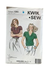 Kwik Sew Pattern 1065 Misses Stretch Knit Tops Sizes XS-S-M-L - £6.94 GBP