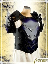 Dark Elf Armor with Pauldrons - Leather Armor for LARP and Cosplay - £407.32 GBP