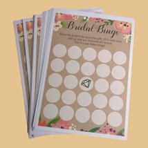 38 Bridal Bingo Bride Bridal Shower Game Cards for Guests - £7.08 GBP
