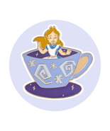Alice in Wonderland Disney Pin: WDW 50th Anniversary Teacup - $42.09 CAD