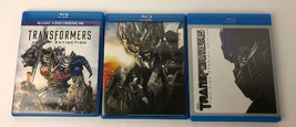 Lot of 3 - Transformers- Revenge Of The Fallen - Age Extinction 2 Blu-ray Discs - £14.95 GBP