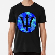 Percy Jackson Trident Black Outline Full Colour S to 5XL Made in the USA... - $22.80